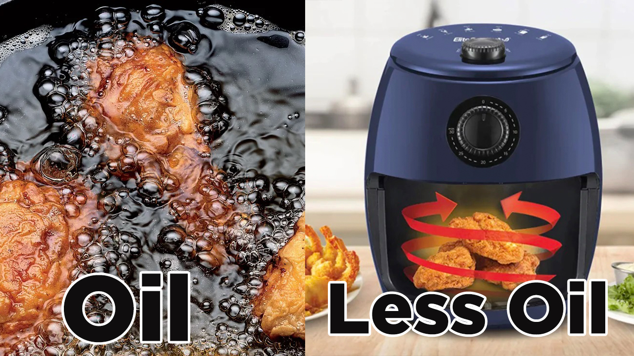 Air Fryer that uses less oil than a deep fryer