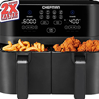 Chefman TurboFry Touch Dual Air Fryer