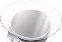 Etekcity Bowl 0.1g Food Kitchen Scale