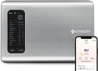 Etekcity Smart Kitchen Digital Scale Nutrition App