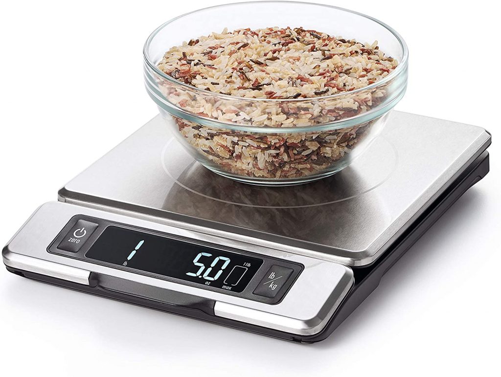 OXO Good Grips 11-Pound Stainless Steel Food Scale