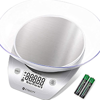 Etekcity Bowl 0.1g Food Kitchen Scale