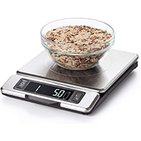 OXO Good Grips 11-Pound Stainless Steel Food Kitchen Scale