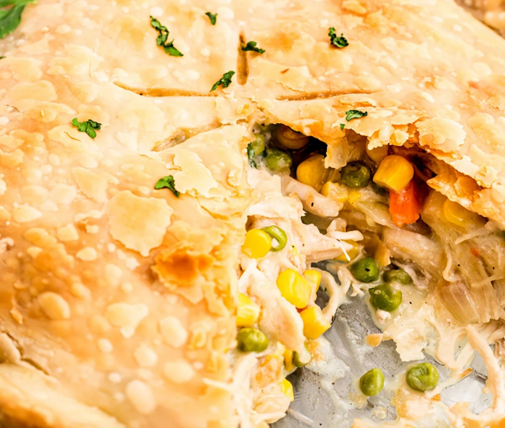 when to freeze chicken pot pie